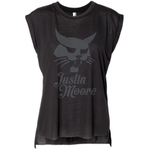 Load image into Gallery viewer, Justin Moore Ladies Black Muscle Tee
