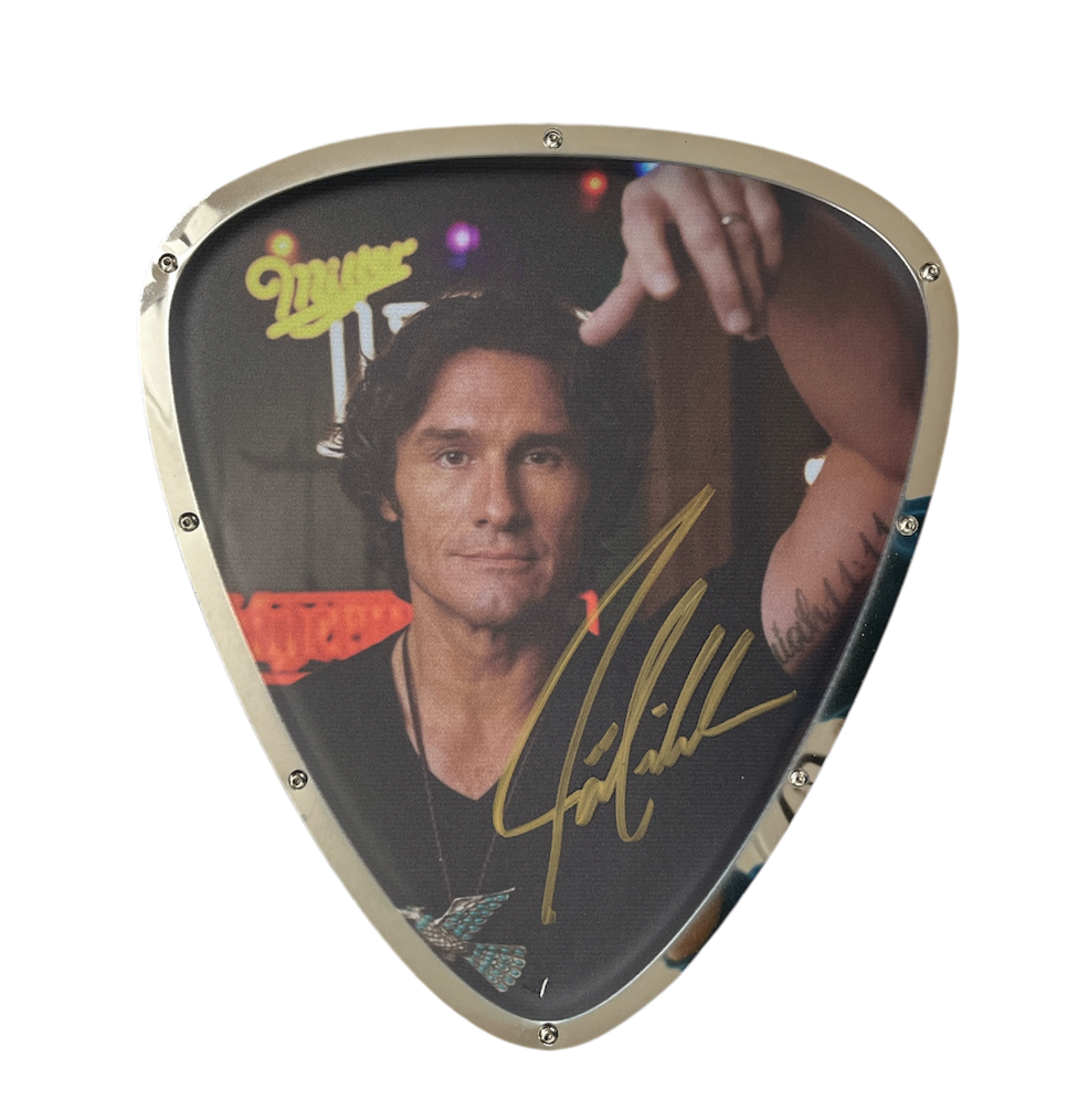 Joe Nichols Signed Pick Sign #6 – Richards and Southern