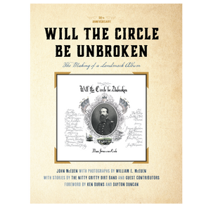 John McEuen Will the Circle Signed Book