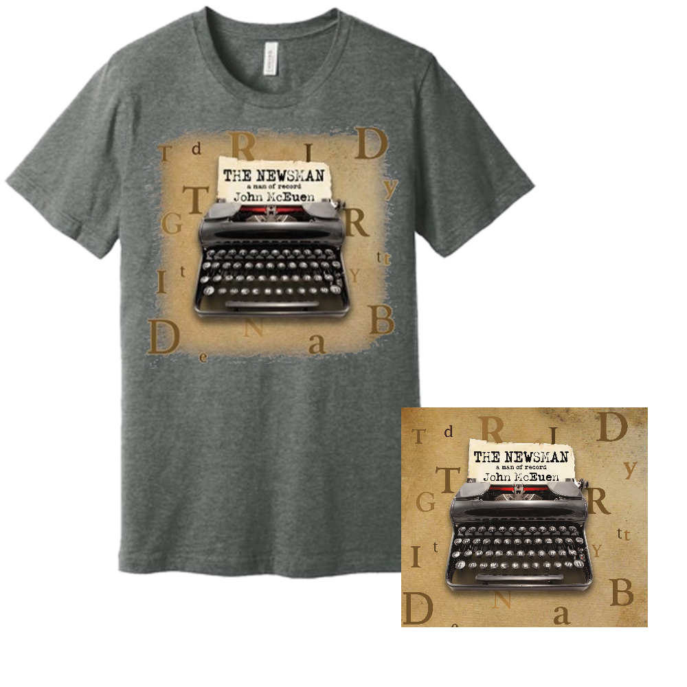 The Newsman Tee PLUS CD Bundle