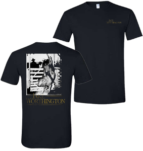 Jake Worthington Black Rodeo Tee