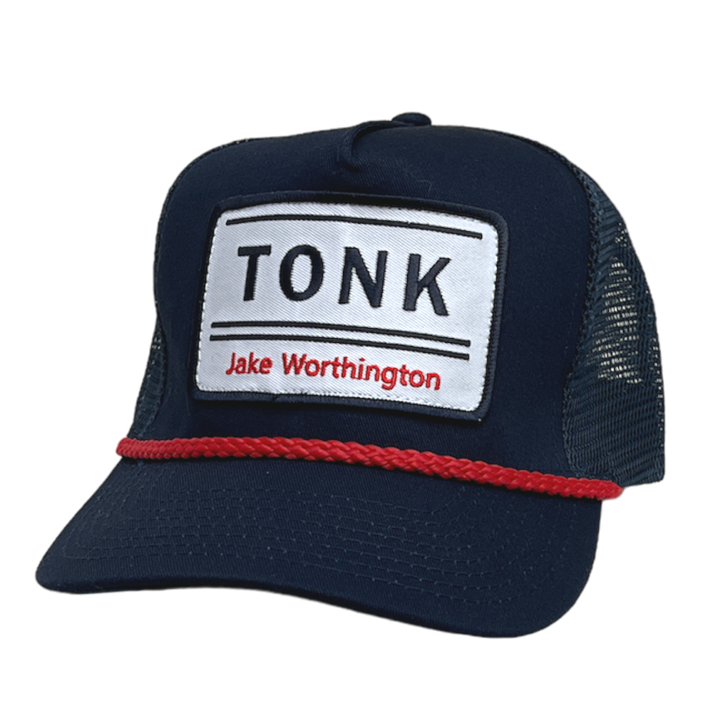 Jake Worthington Navy Tonk Trucker Hat