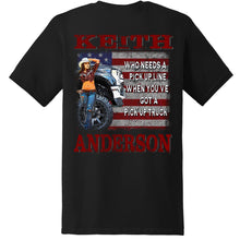 Load image into Gallery viewer, Keith Anderson Black Truck Tee
