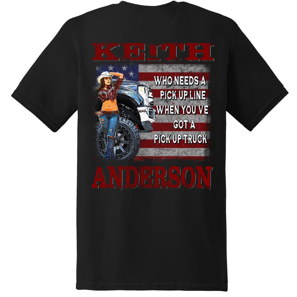 Keith Anderson Black Truck Tee