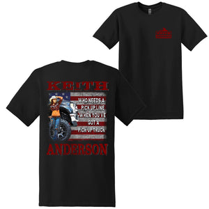 Keith Anderson Black Truck Tee