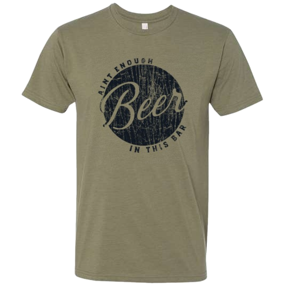 Kylie Frey Light Olive Beer Tee