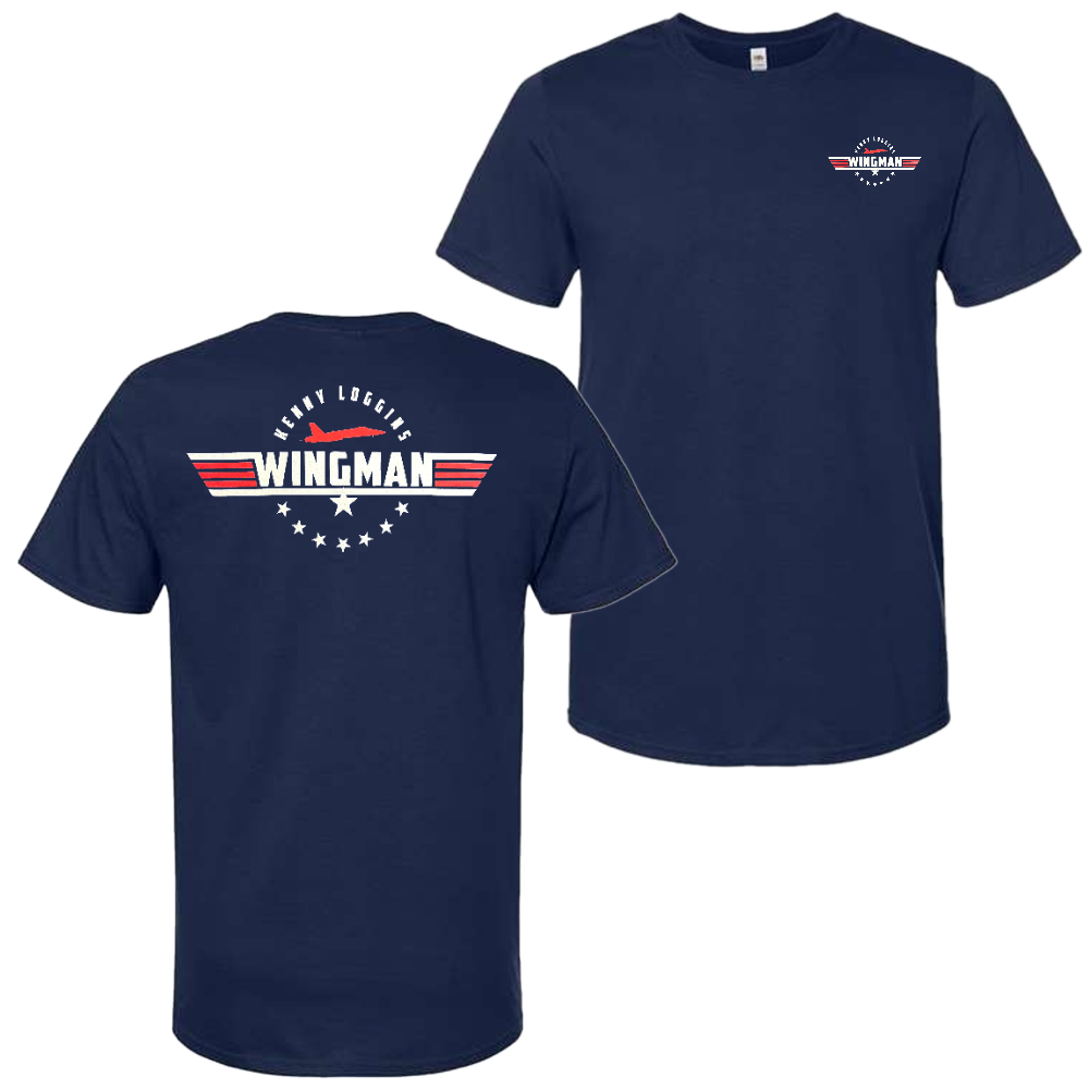 Kenny Loggins Navy Wingman Tee