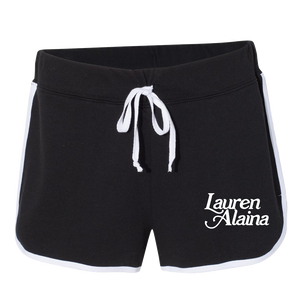 Lauren Alaina Black and White THICC Shorts
