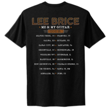 Load image into Gallery viewer, Lee Brice Black Me and My Guitar Tour Tee
