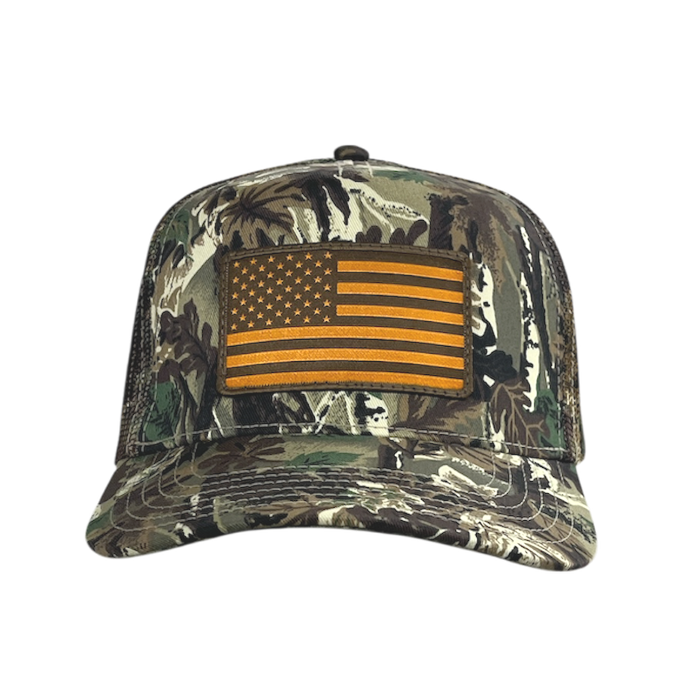 Lee Brice Camo w/ Orange Flag Ballcap