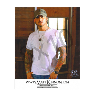 Matt Kennon 8x10- White Shirt