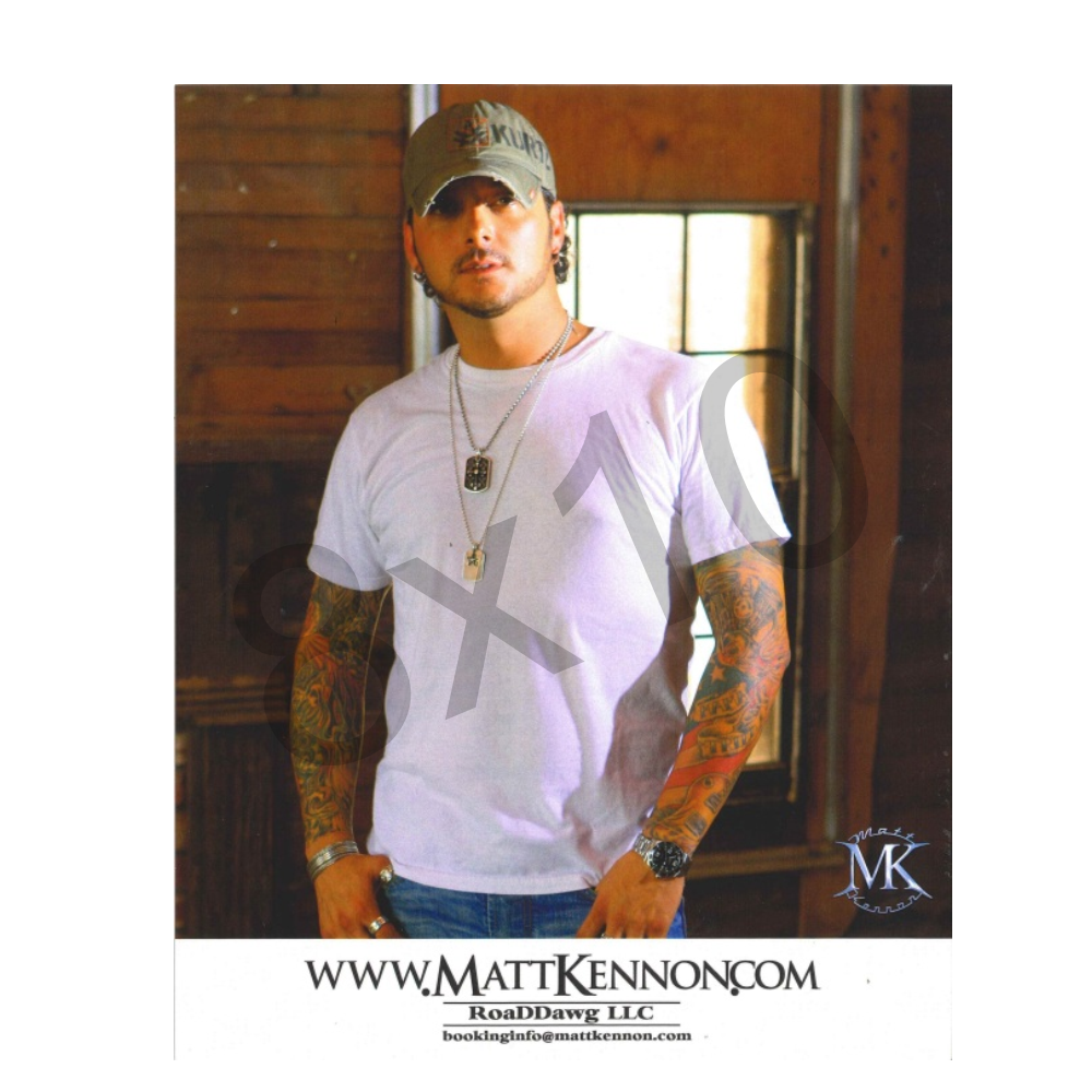 Matt Kennon 8x10- White Shirt