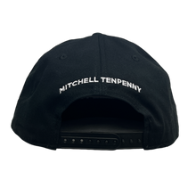 Load image into Gallery viewer, Mitchell Tenpenny Black Owl Flatbill Ballcap

