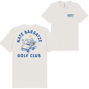 Nate Bargatze Golf Club Tee