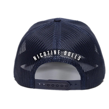 Load image into Gallery viewer, Nicotine Dolls Navy Ballcap
