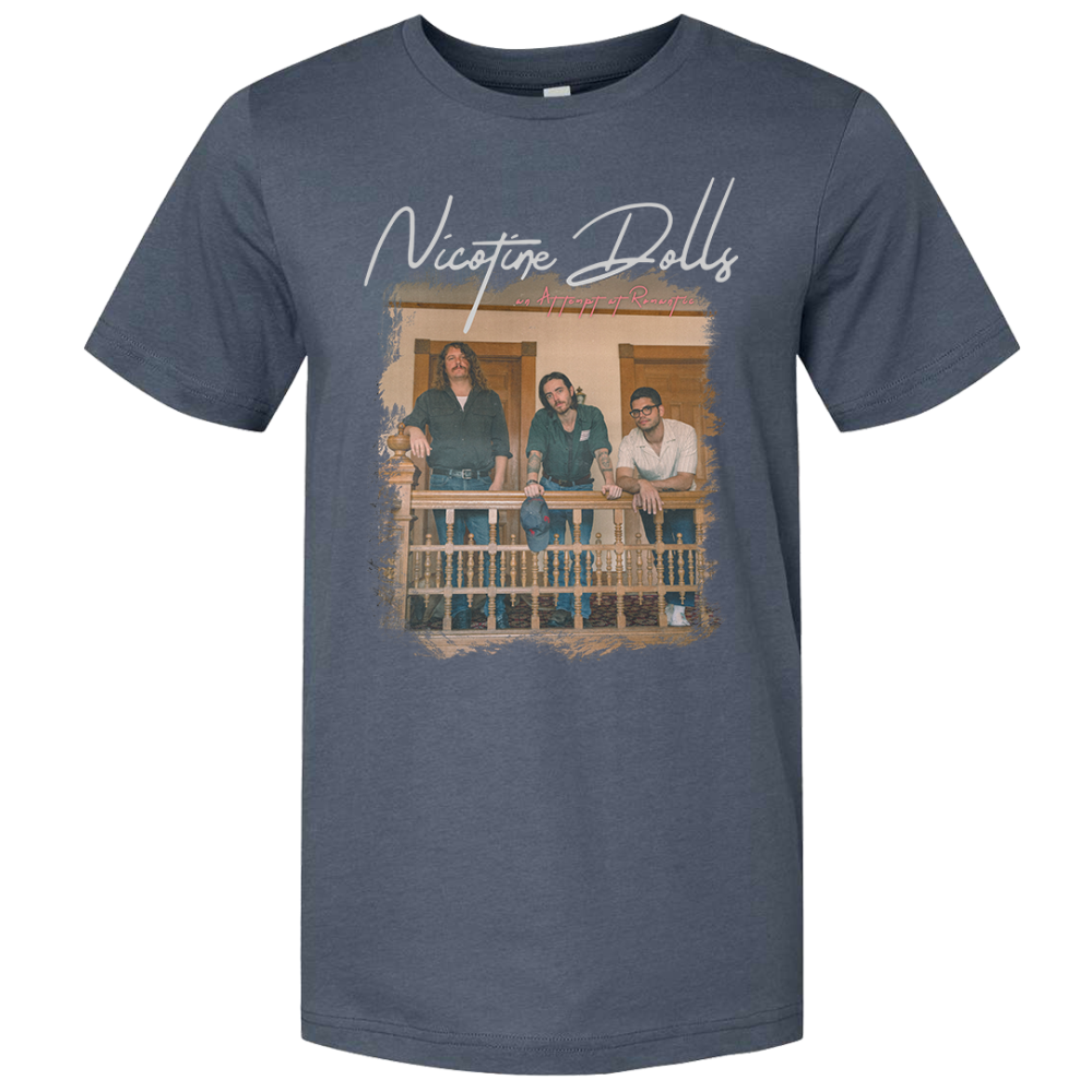 Nicotine Dolls Vintage Navy Tour Tee