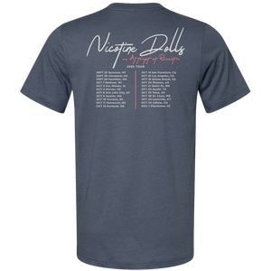 Nicotine Dolls Vintage Navy Tour Tee