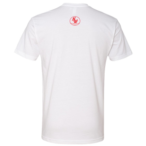Nathan Wilson White Logo Tee