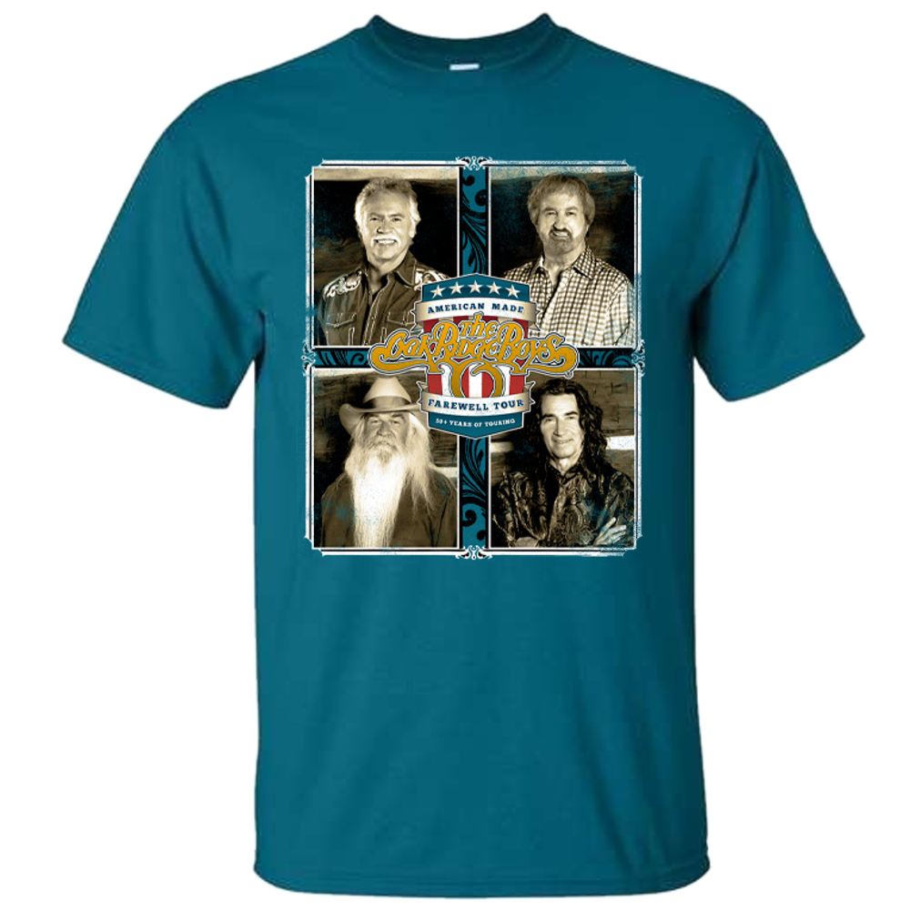 Oak Ridge Boys Blue Farewell Tour Tee
