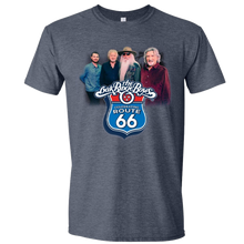 Load image into Gallery viewer, Oak Ridge Boys Route 66 Heather Navy Tee

