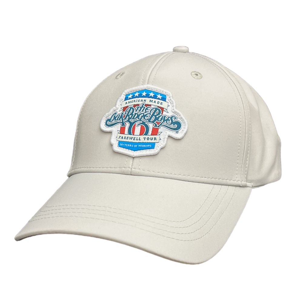 Oak Ridge Boys Light Grey Farewell Tour Ballcap