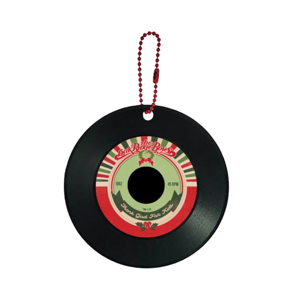 Oak Ridge Boys Vinyl Record Christmas Ornament
