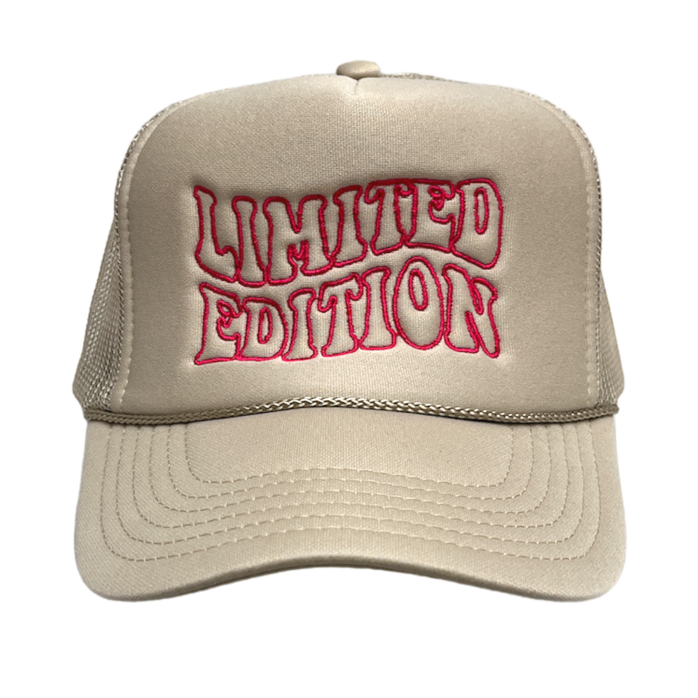 Presley & Taylor Khaki Limited Edition Trucker Hat