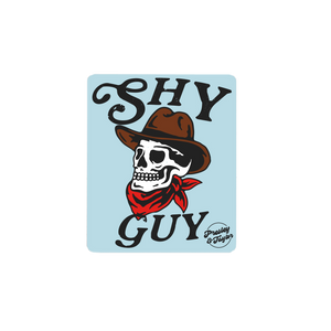 Presley & Taylor Shy Guy Sticker