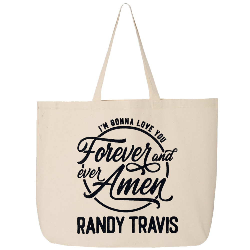 Randy Travis Forever Amen Tote Bag