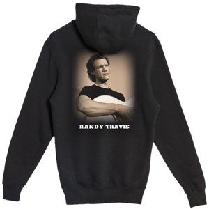 Randy Travis Now Playing Album Cover Hoodie