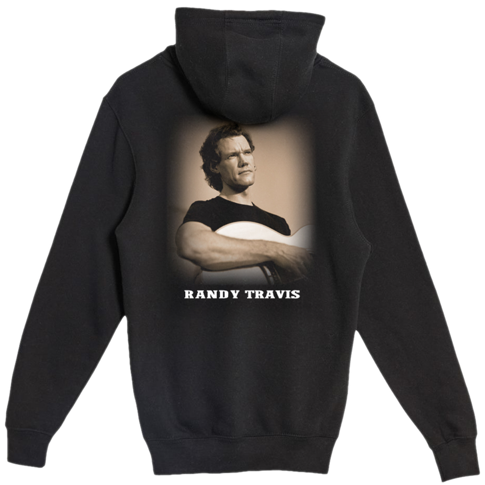 Randy Travis Now Playing Album Cover Hoodie