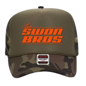 The Swon Brothers Green Camo Trucker Hat