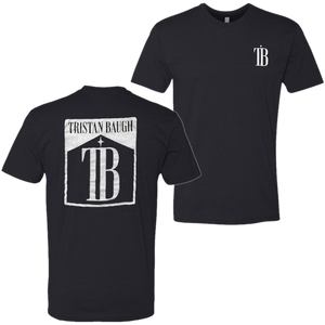 Tristan Baugh Black Logo Tee