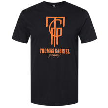 Load image into Gallery viewer, Thomas Gabriel Black Logo Tee
