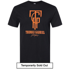 Load image into Gallery viewer, Thomas Gabriel Black Logo Tee
