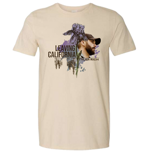 Tyler Rich Natural Leaving California Tour Tee