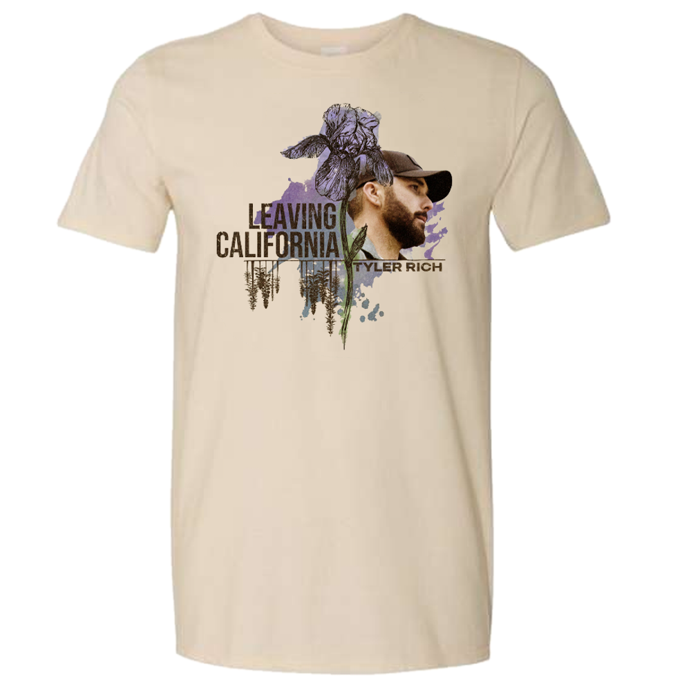 Tyler Rich Natural Leaving California Tour Tee