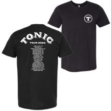 Load image into Gallery viewer, Tonic 2024 Black Tour Tee
