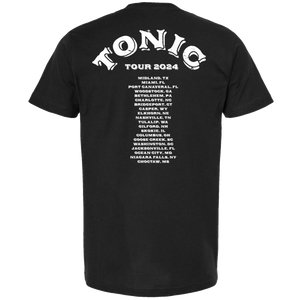 Tonic 2024 Black Tour Tee