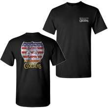 Load image into Gallery viewer, The Goldens Black Hillbilly Hwy Tour Tee
