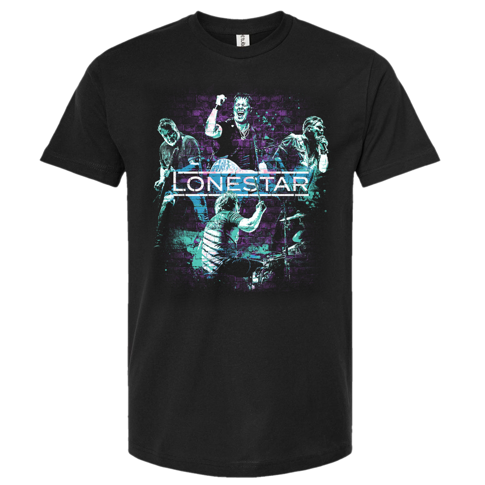 Lonestar Black Live Photo Tee