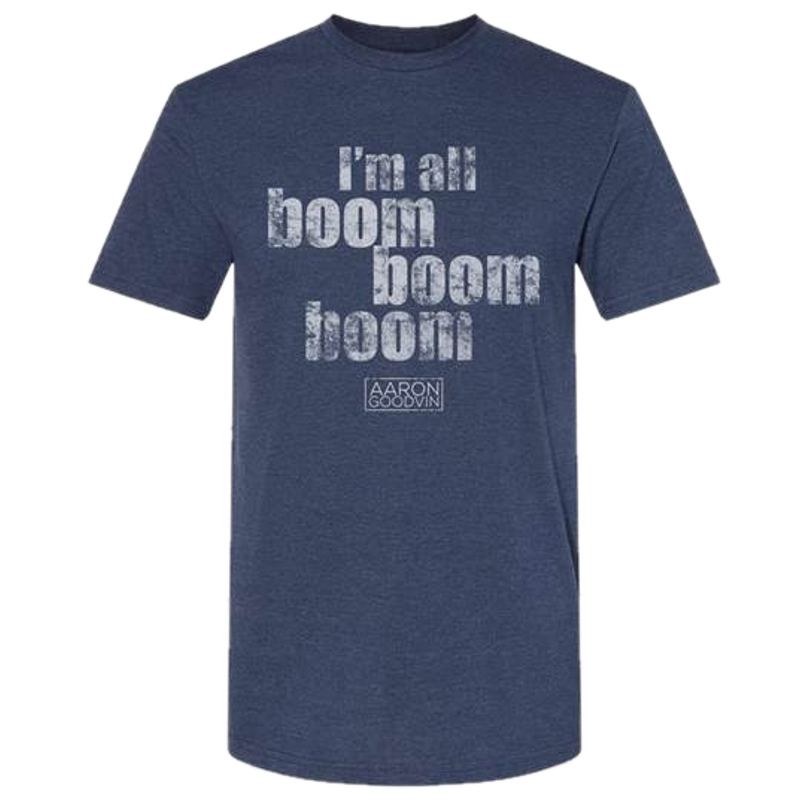 Aaron Goodvin Navy Mist Boom Tee