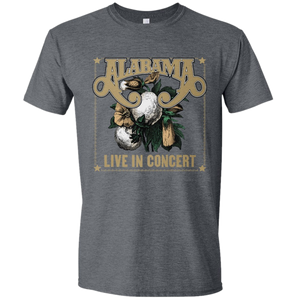 Alabama Dark Heather Tour Tee