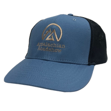 Load image into Gallery viewer, Appalachian Road Show Steel Blue and Navy Ballcap
