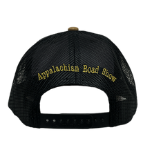 Load image into Gallery viewer, Appalachian Road Show Gold and Black Patch Ballcap
