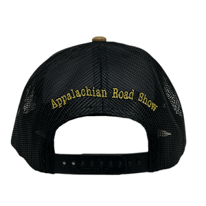Appalachian Road Show Gold and Black Patch Ballcap