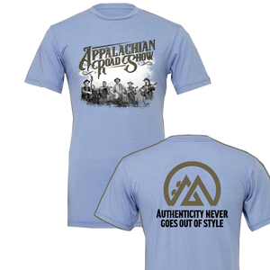 Appalachian Road Show Heather Blue Tee