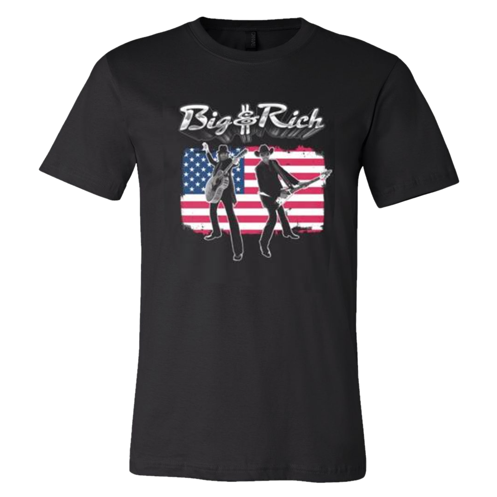 Big and Rich Black Flag Tee
