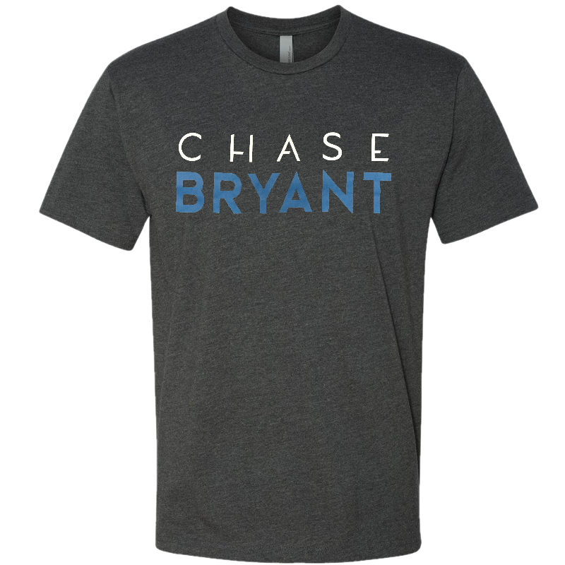 Chase Bryant Charcoal Logo Tee