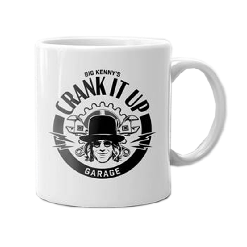 Crank It Up White Coffee Mug